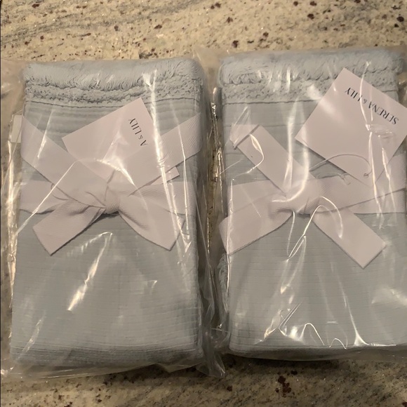 Serena and Lily Maya Standard Shams in Sky (2) NWT - Picture 3 of 3